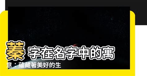 蓁意思名字|蓁字取名的寓意是什么？楚辞中儒雅诗意女孩名字